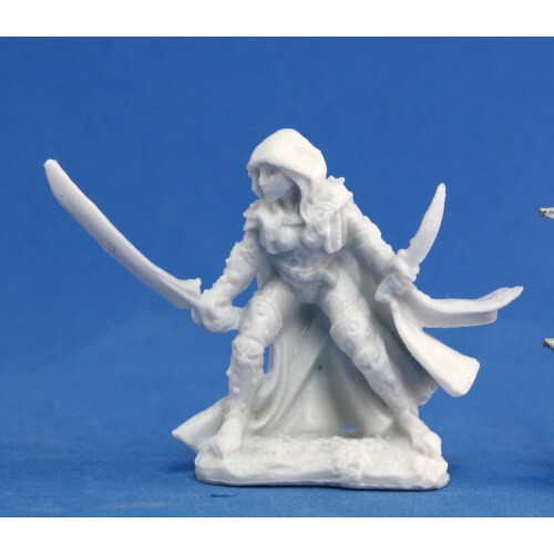 

Миниатюра Reaper Dark Heaven Bones: Deladrin, Female Assassin