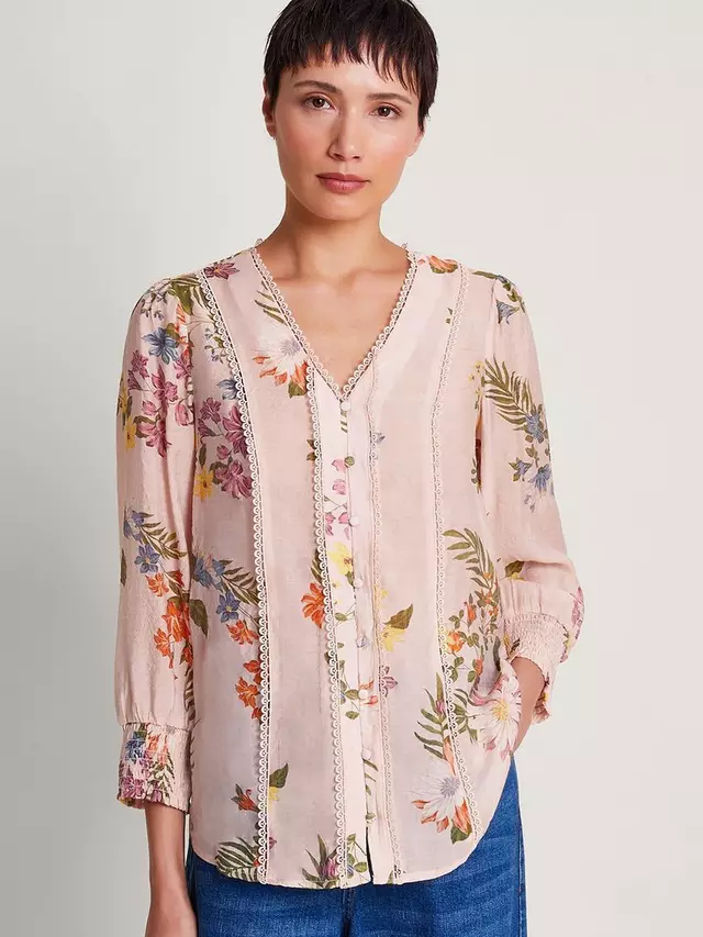 

Блуза Monsoon Jaquetta Floral