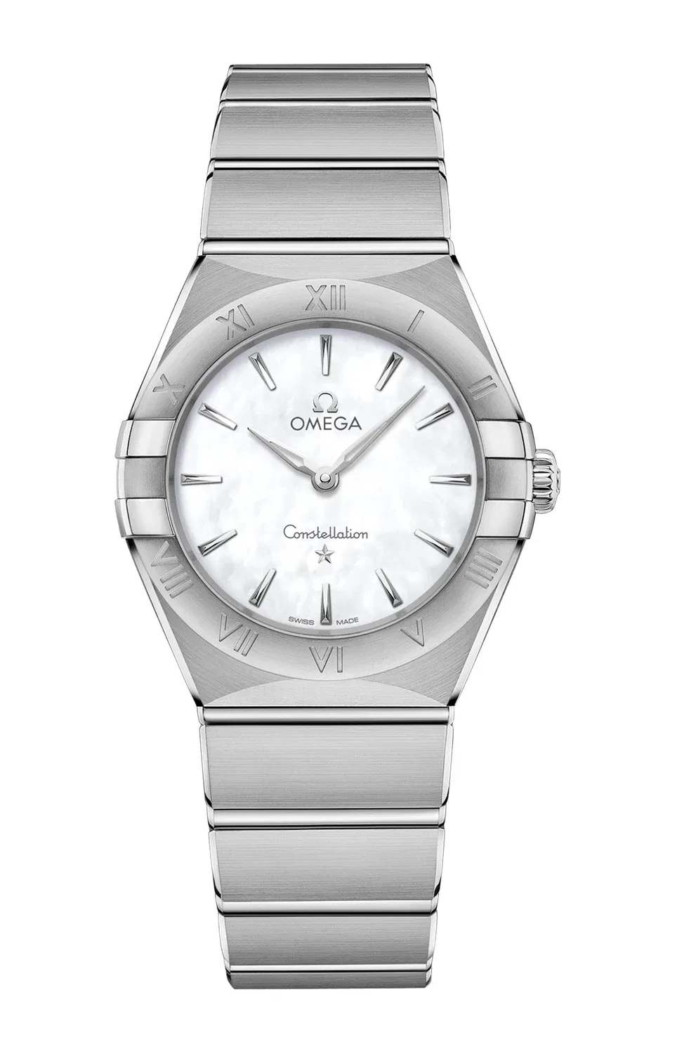 КОНСТЕЛЛЕЙШН МАНХЭТТЕН КВАРЦ 28 ММ - 131.10.28.60.05.001 OMEGA, серебряный