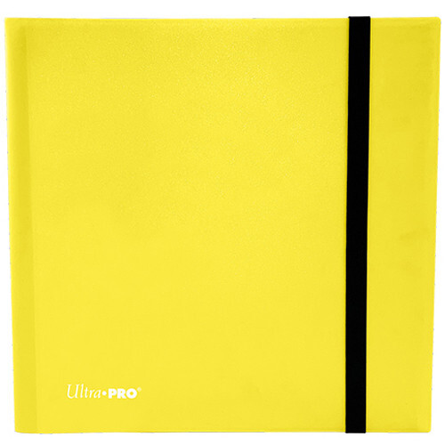 

Аксессуары Ultra Pro 12-Pocket Eclipse Pro-Binder: Lemon Yellow