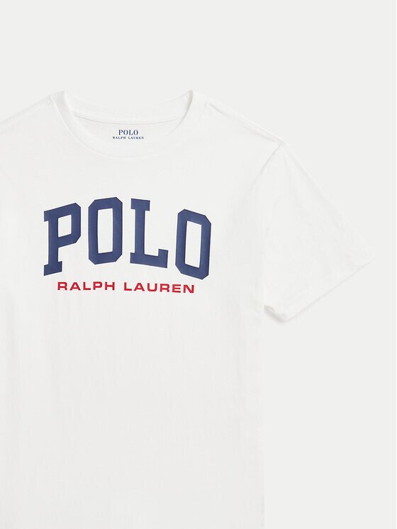 Футболка стандартного кроя Polo Ralph Lauren, белый — фото 3