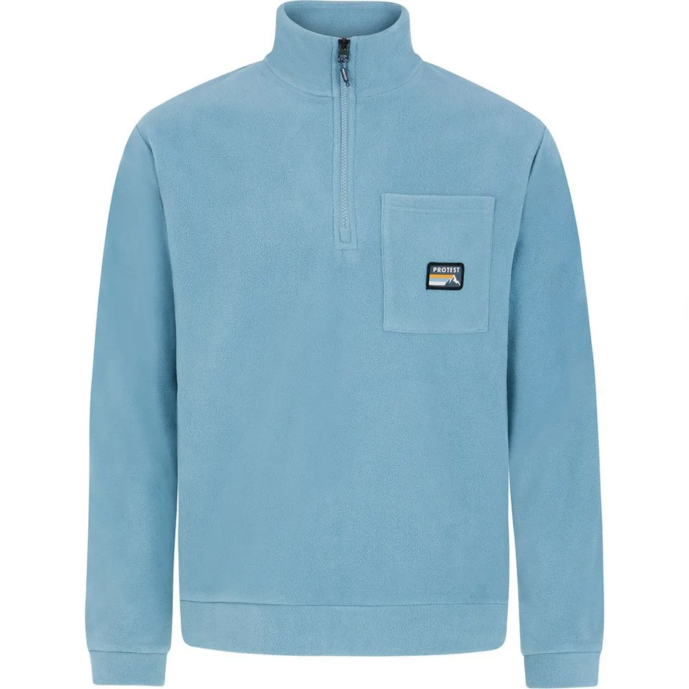 

Флис Protest Paxton half zip, синий