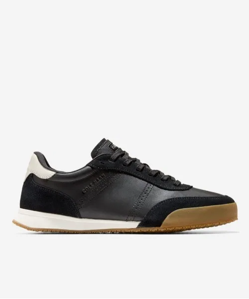 Мужские кроссовки из натуральной кожи COLE HAAN Grandpro чёрные