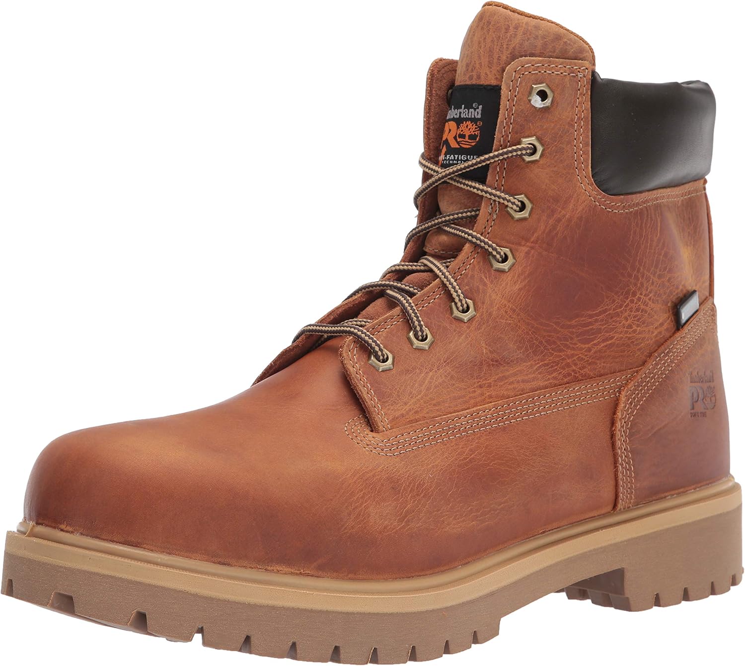 

Мужские промышленные рабочие ботинки Timberland PRO Direct Attach 6" с мягким носком, утепленные и водонепроницаемые, золотой