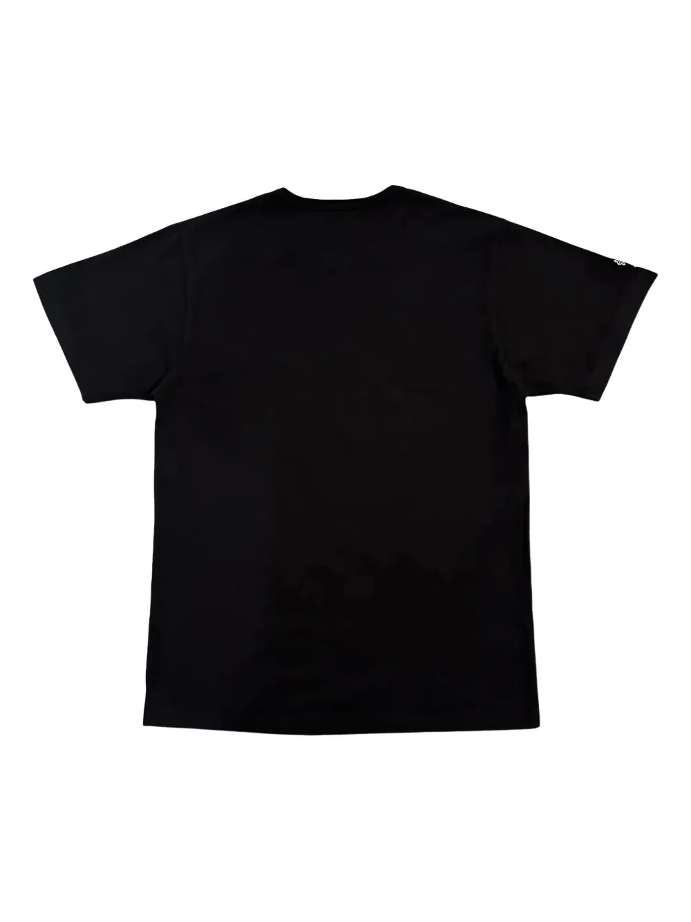 Черная футболка с вышитым логотипом Stadium Chrome Hearts, черный — фото 2