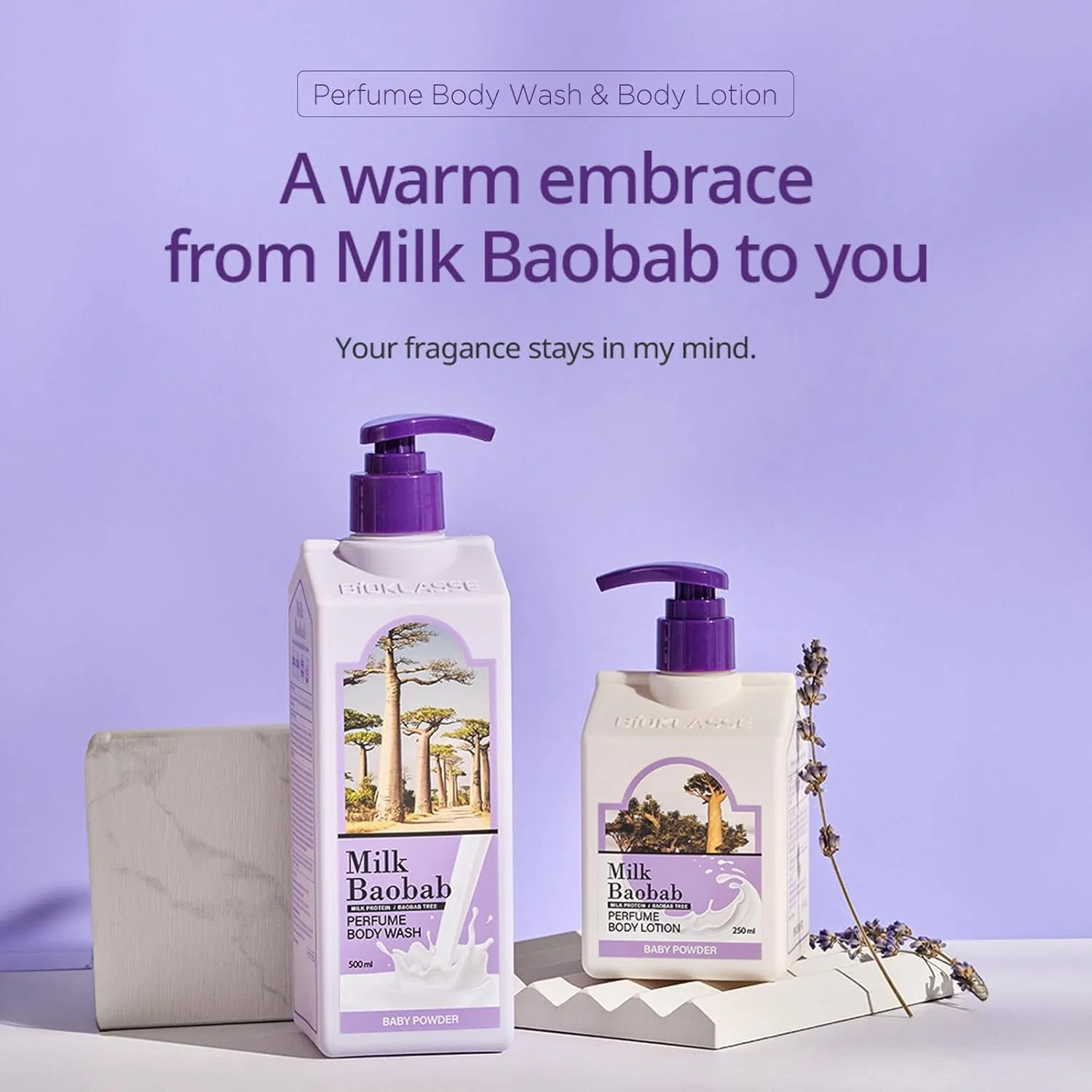 Лосьон для тела парфюмированный Baby Powder, Milk Baobab, 250 мл — фото 3
