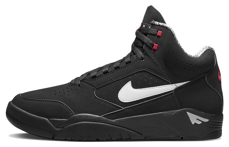 

Nike Air Flight Lite II Mid Черный Белый Университетский Красный