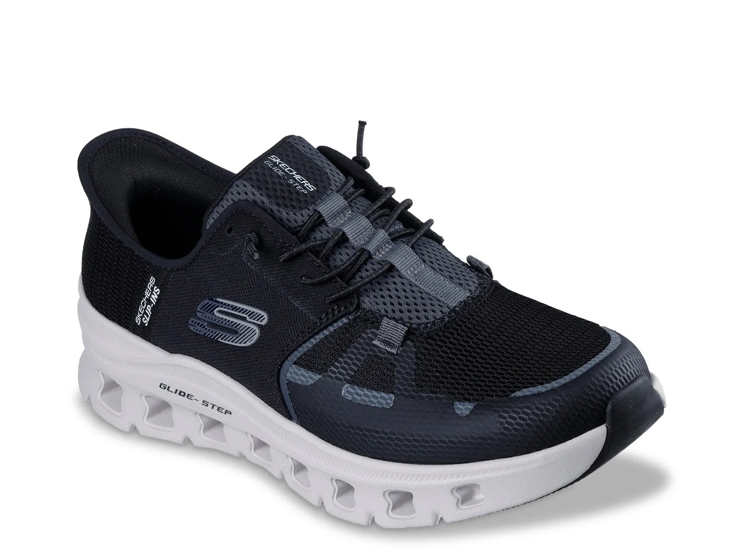 

Кроссовки Skechers Slip-Ins Glide Step Pro Sneaker - Men's, черный/белый