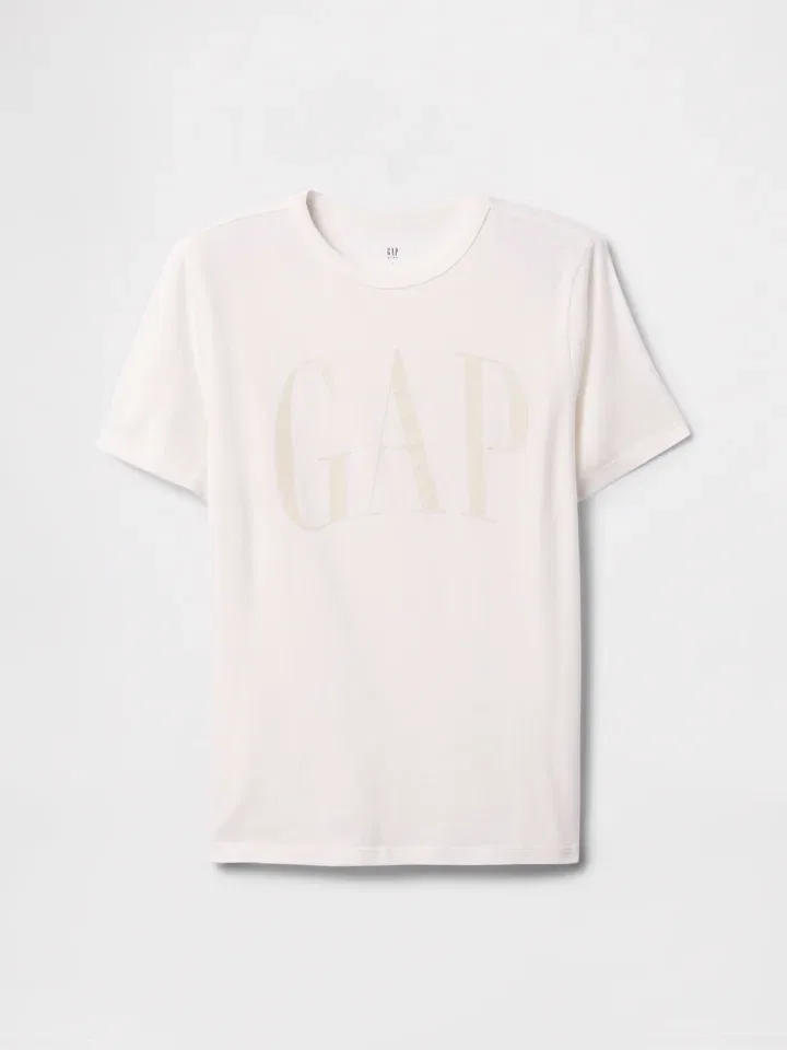 Футболка с принтом GAP, кремовый — фото 3