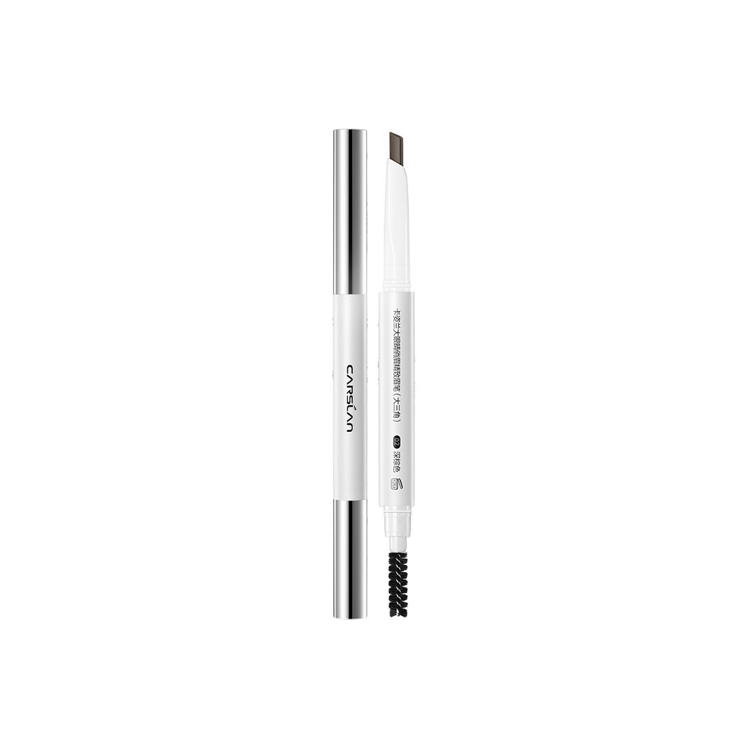 Карандаш для бровей Big Eyes Charming Eyebrows Refined водостойкий и устойчивый к поту, не смазывается, естественный Carslan — фото 3