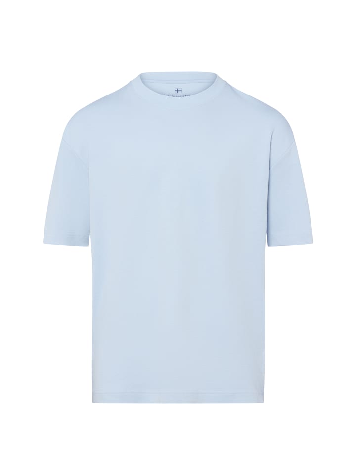 

Футболка светло-голубого цвета Nils Sundström, Синий, Футболка светло-голубого цвета Nils Sundström