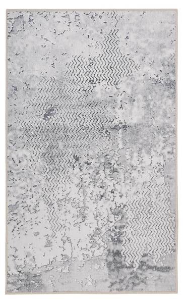 

Коврик для ванной Wecon Home Bad Room 9, 80x0,6x150 см, серый