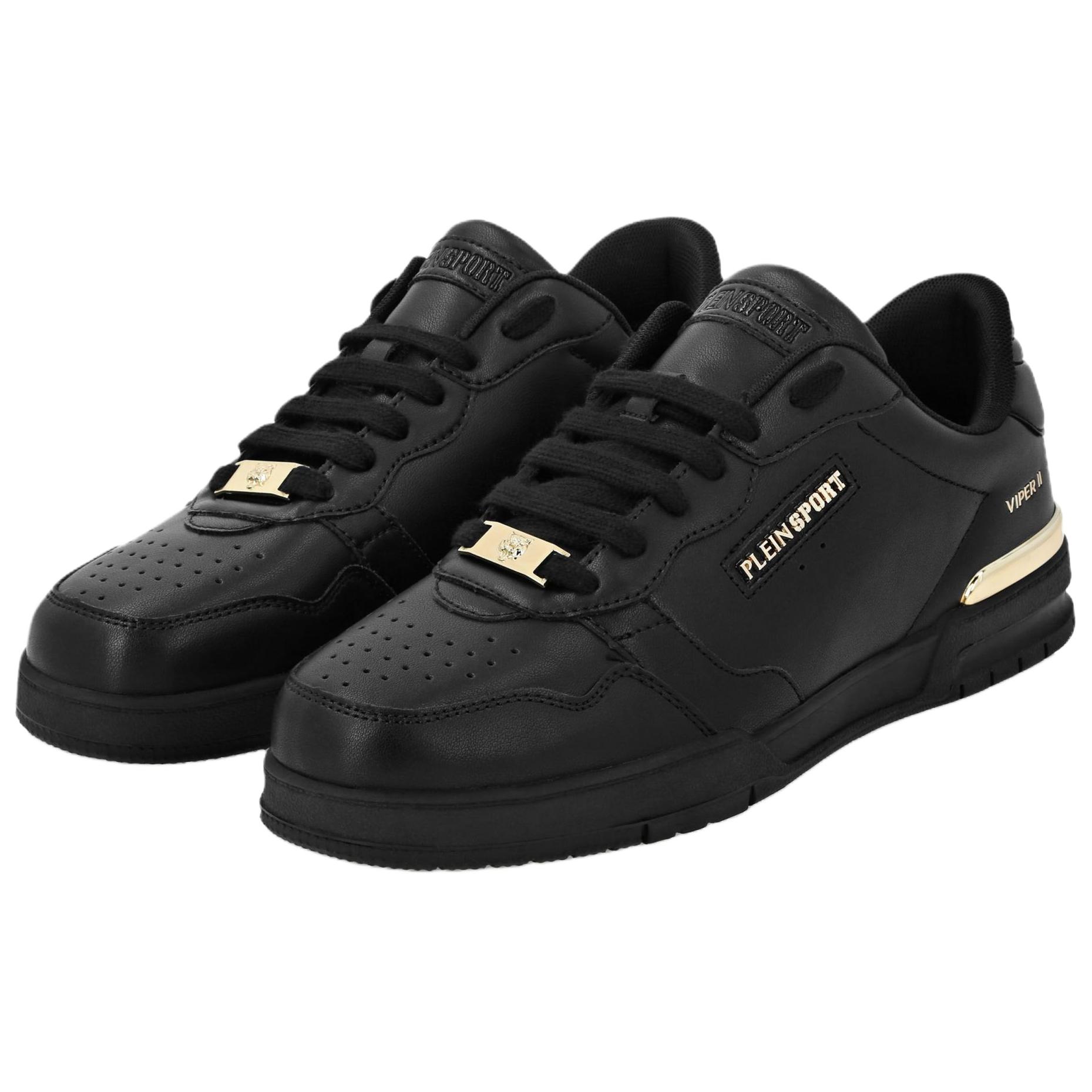 PLEIN SPORT Кроссовки TigerX Low top Casual Unisex Black — фото 4