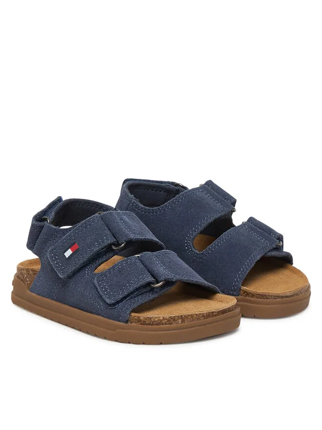Tommy Hilfiger Сандалии T3X2-34394-1899806 M, темно-синие — фото 2