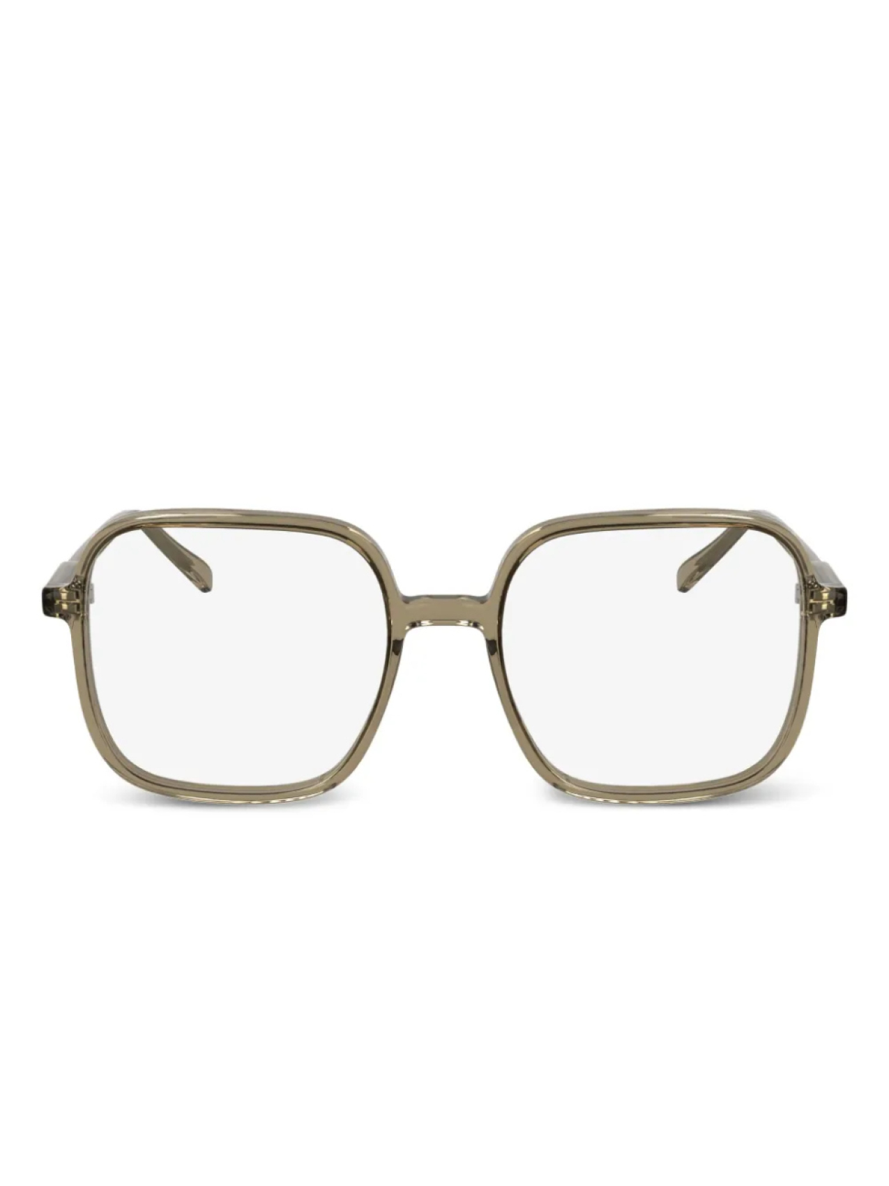 

Karl Lagerfeld square-frame очки, коричневый