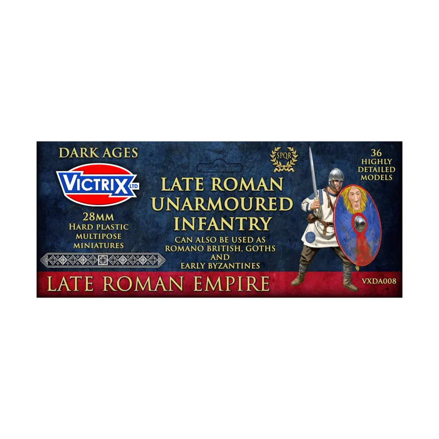 

Позднеримская небронированная пехота, Historical Miniatures - Ancients (Victrix) (28mm)