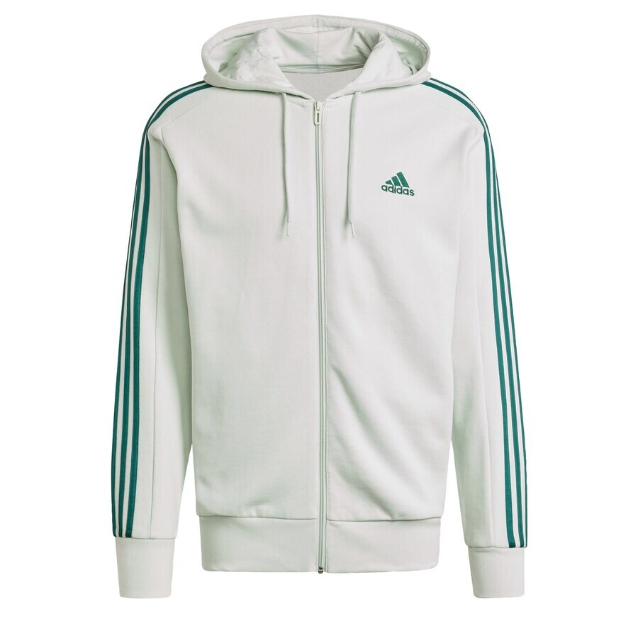 

Свитер с капюшоном на молнии ADIDAS SPORTSWEAR Athletic Zip-Up Hoodie Essentials, цвет green/pastel green