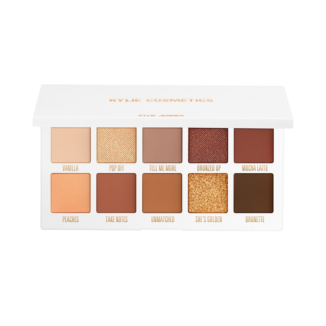 

Палитра теней для век pressed powder palette the bronze palette Kylie Cosmetics, вес 16 гр.