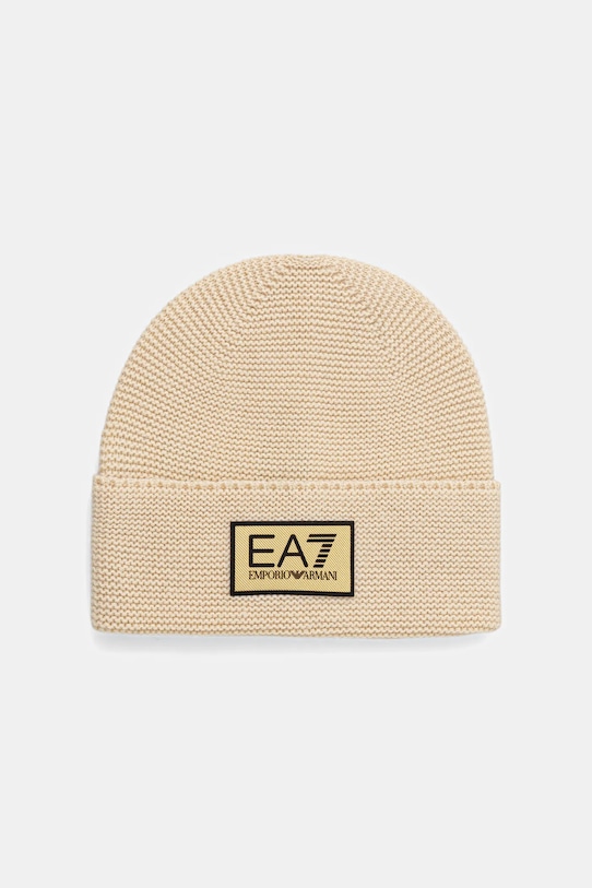 

Шапка из смесовой шерсти Ea7 Emporio Armani, бежевый