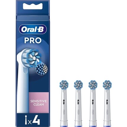 

Электрическая зубная щетка Pro Sensitive Clean с головкой X-образной формы и сверхмягкими щетинками — упаковка из 4 шт Oral-B