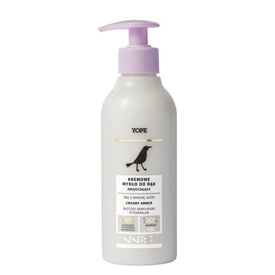

Смягчающее жидкое мыло Creamy Amber, 300 мл Yope