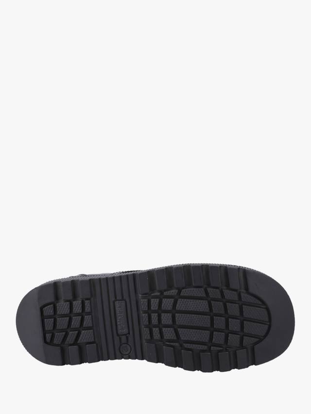 Детские школьные туфли Keeley Senior из лаковой кожи Hush Puppies, Black — фото 4