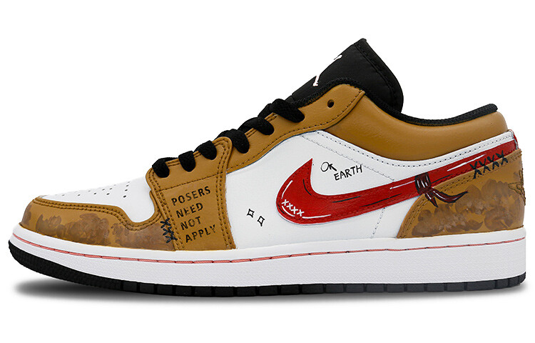 

Кроссовки Vintage Jordan Air Jordan 1, коричневый