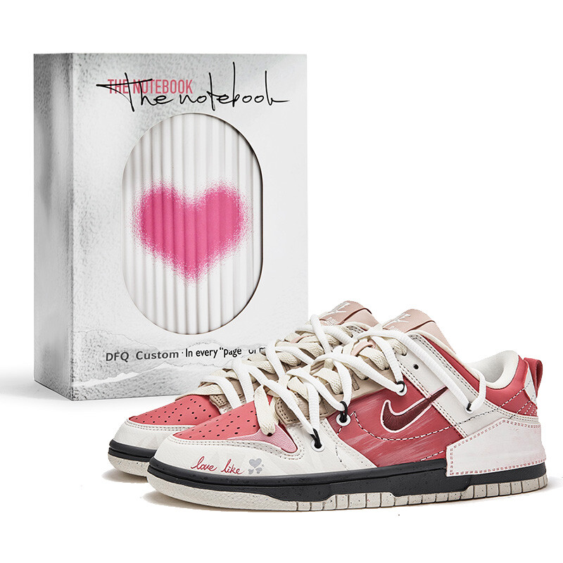 

Кроссовки Nike Dunk Disrupt Skateboarding Shoes Women's Low-top Pink, розовый