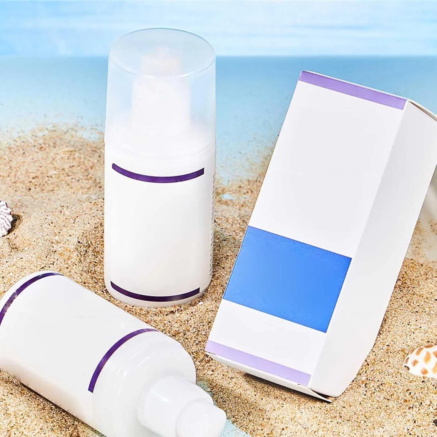 Солнцезащитный лосьон Function Sunscreen 30 SPF 30, увлажняющий, синий, 200 г Generic — фото 2