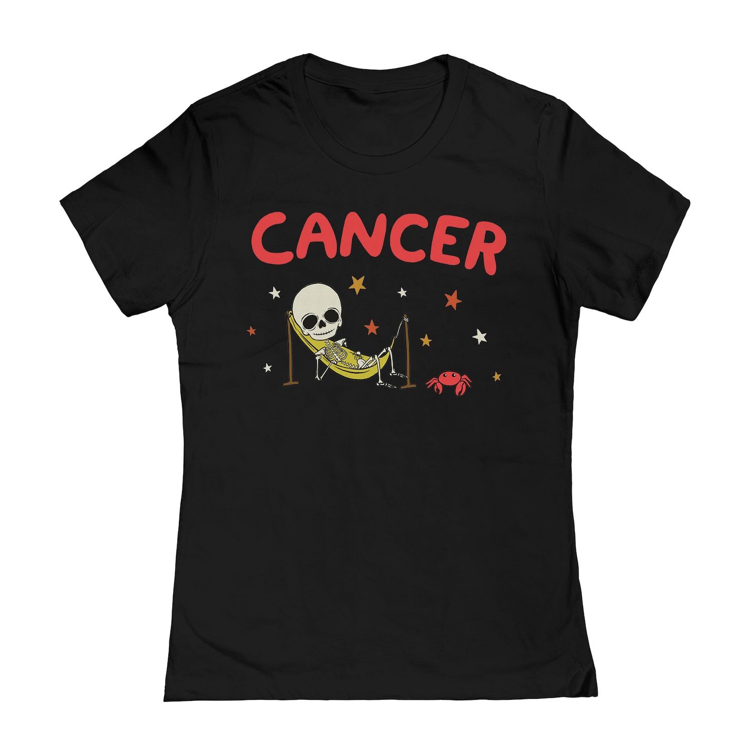 

Юниорская футболка Thiago Correa со знаком зодиака «Скелет» и «Рак» COLAB89 by Threadless