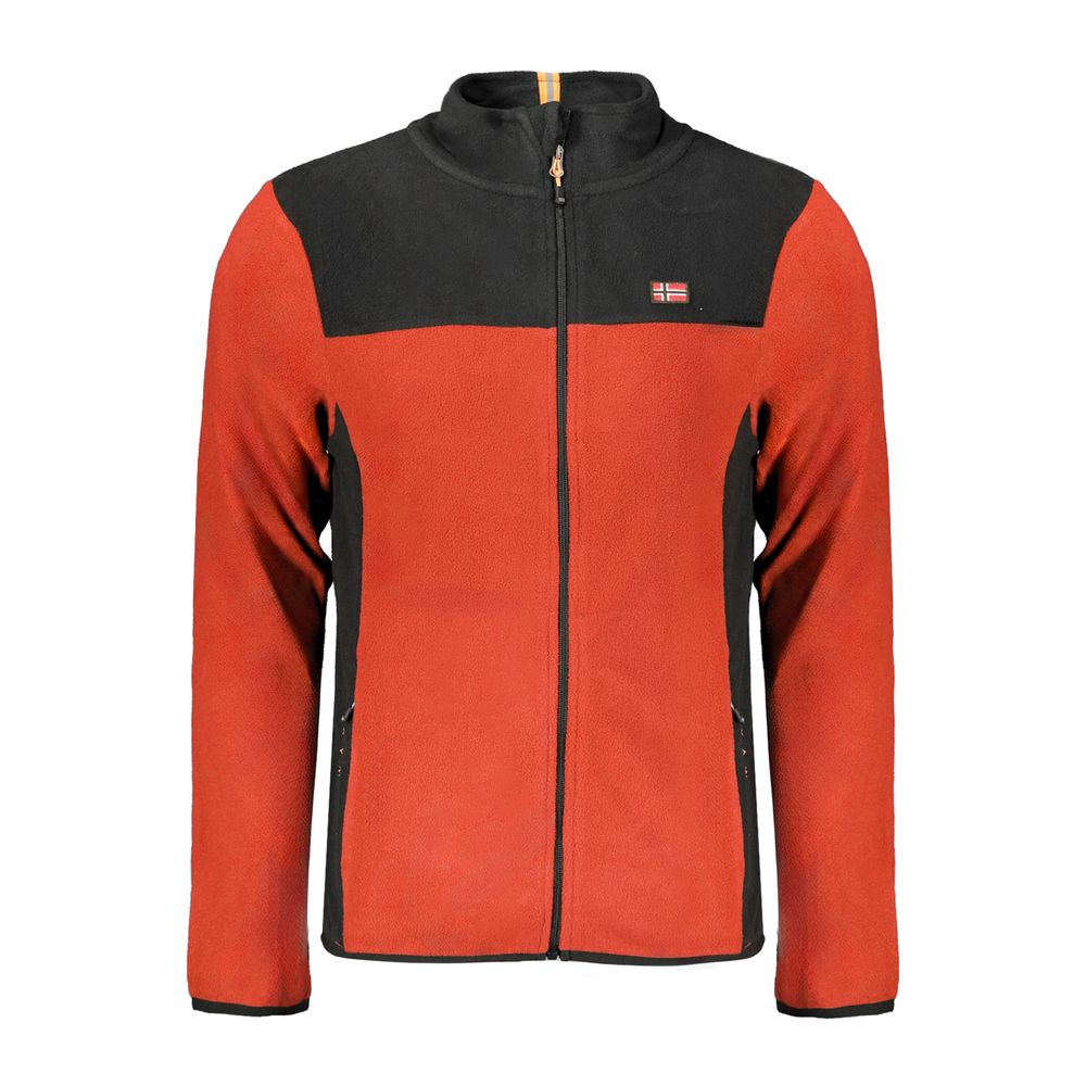 

Красный мужской свитер из полиэстера Geographical Norway