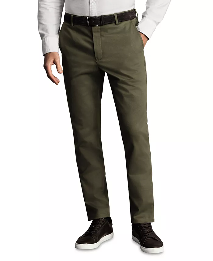 

Мужские брюки-чинос Ultimate Non-Iron Charles Tyrwhitt, зеленый