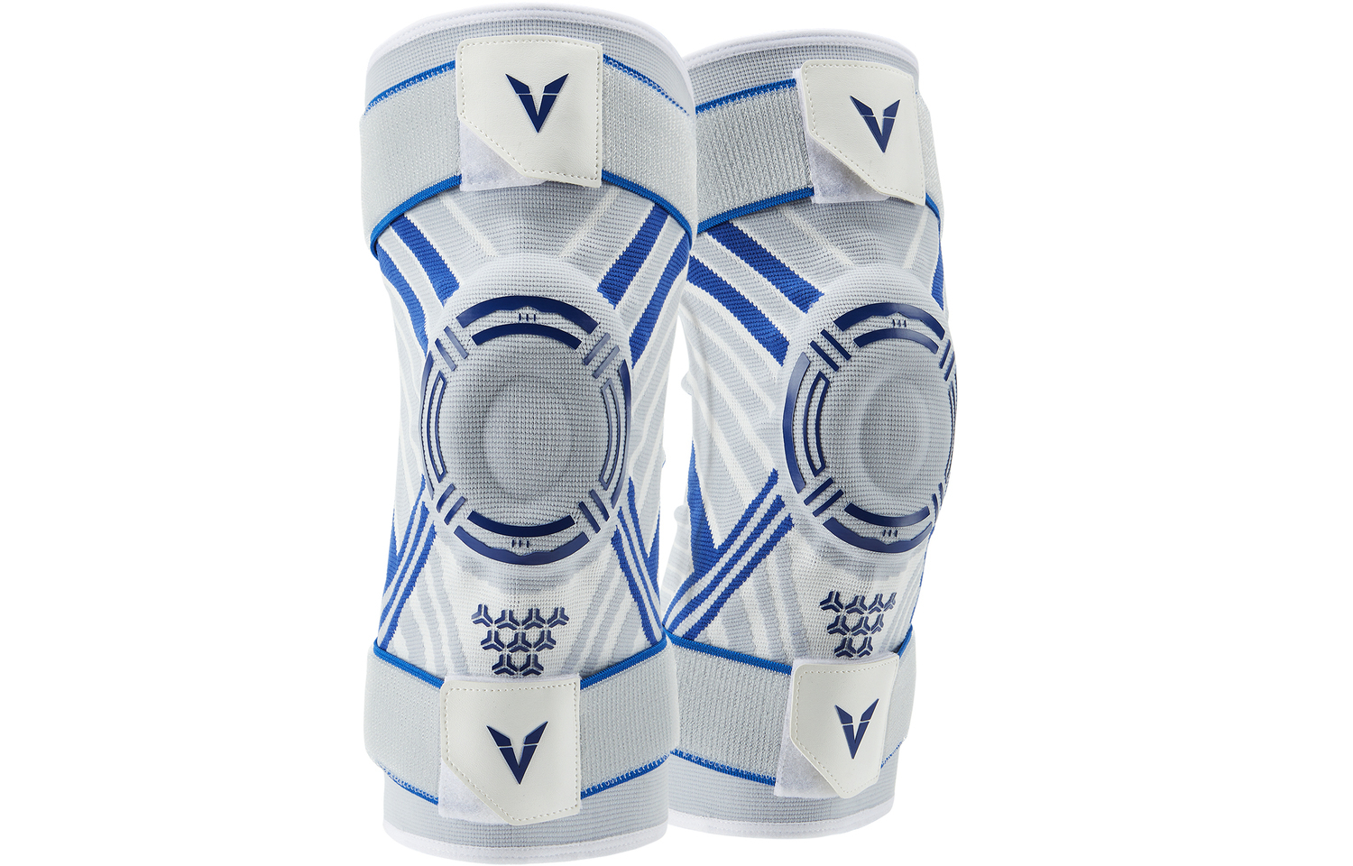 

Наколенники для бега, велоспорта и баскетбола унисекс VEIDOORN, Challenge White Blue (1 упаковка)