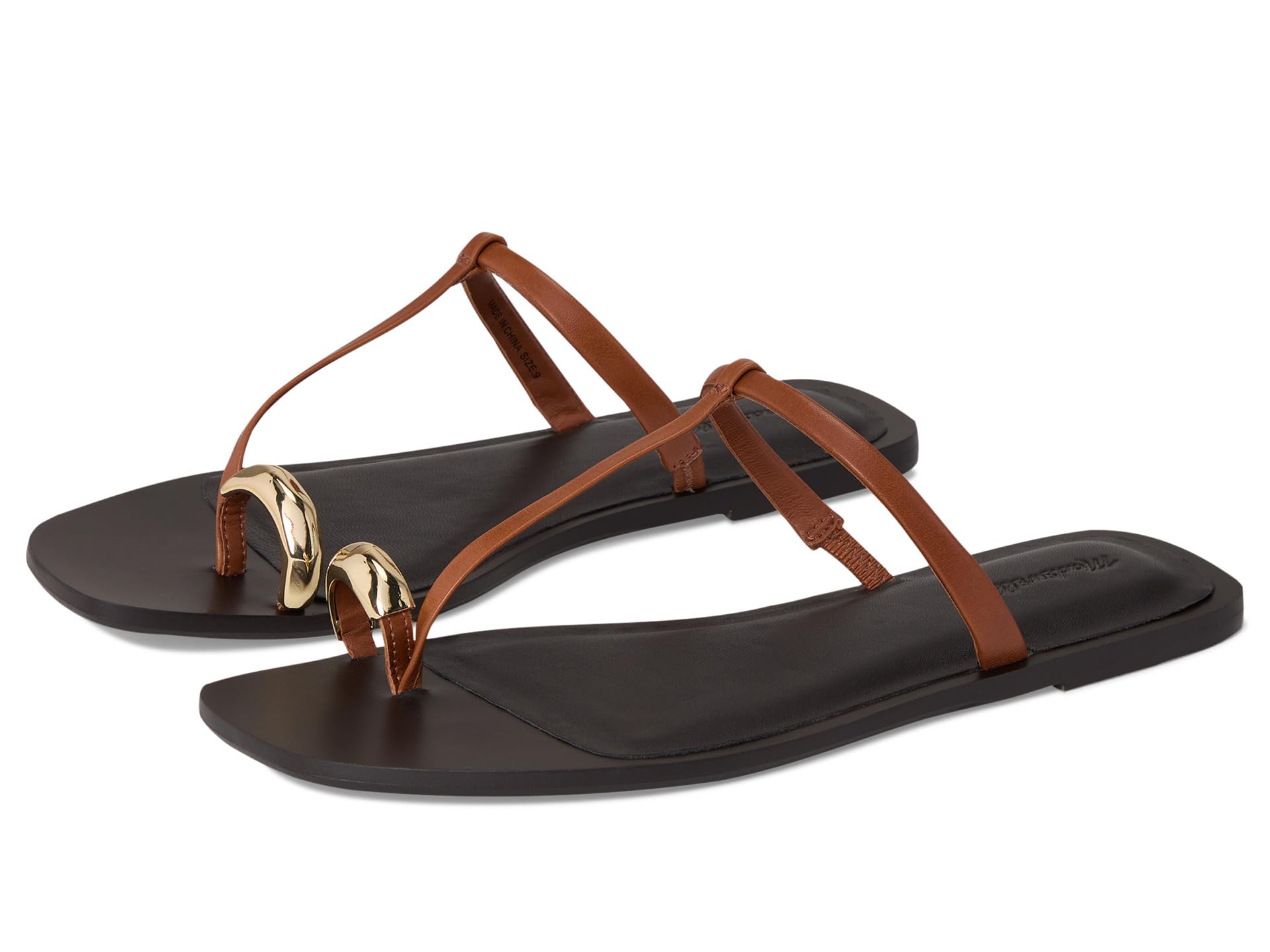 Сандалии Madewell Lala Thong Sandals - Hardware, Burnt Sienna