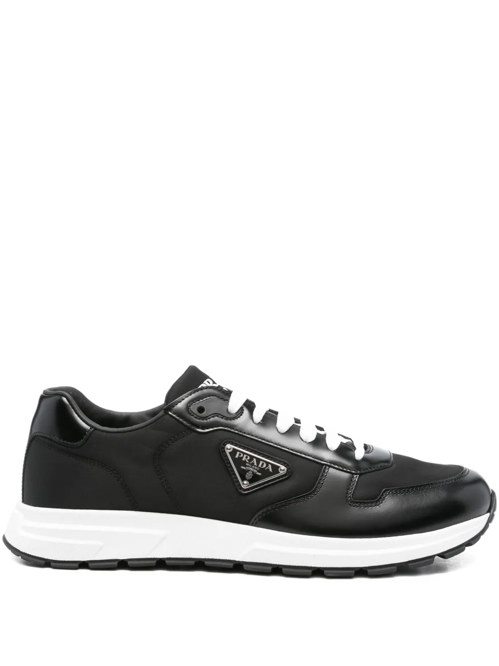

Кроссовки со вставками Prada, черный