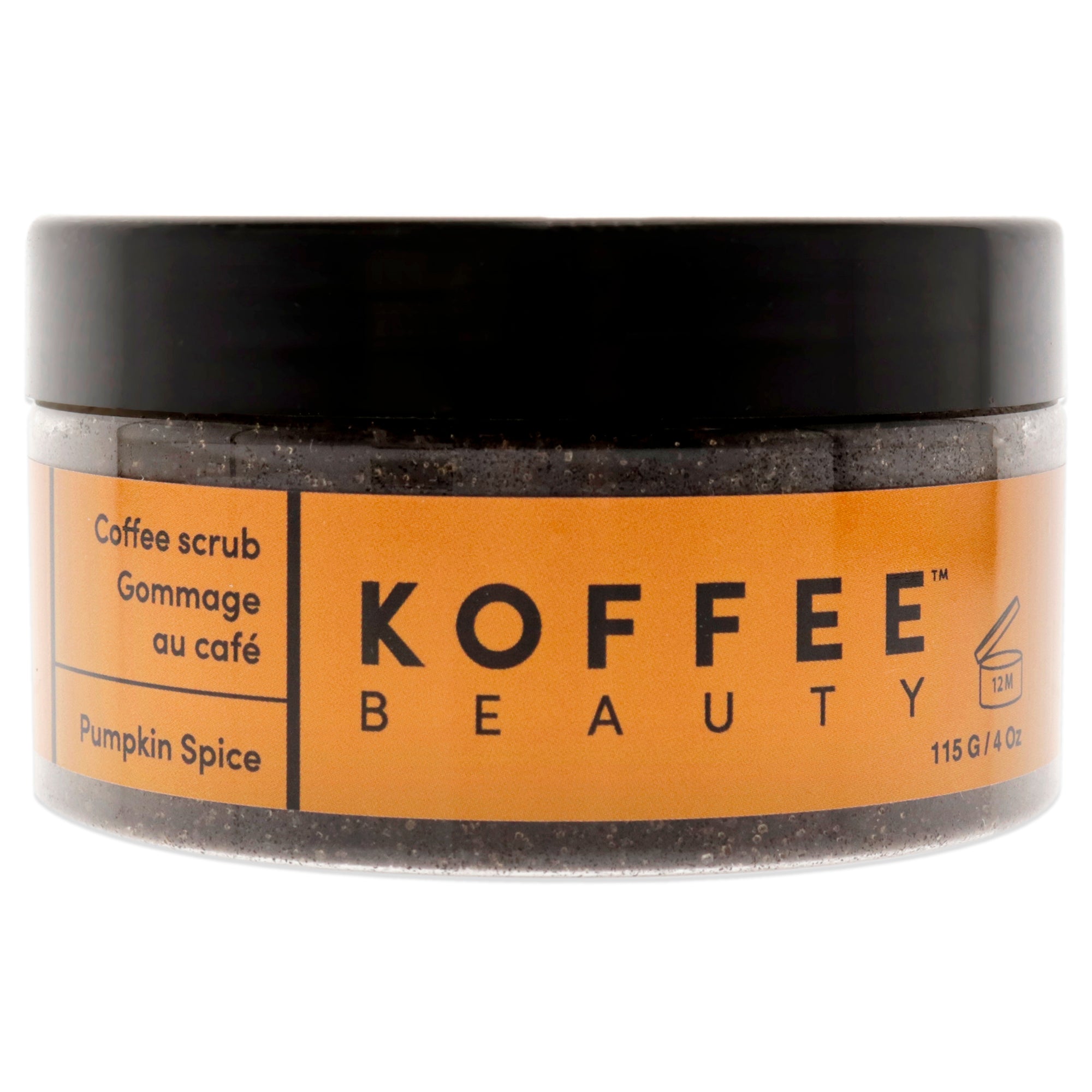 Кофейный скраб «Тыквенные специи» от Koffee Beauty для мужчин и женщин - скраб 4 унции Koffee Beauty, Pumpkin Spice — фото 2