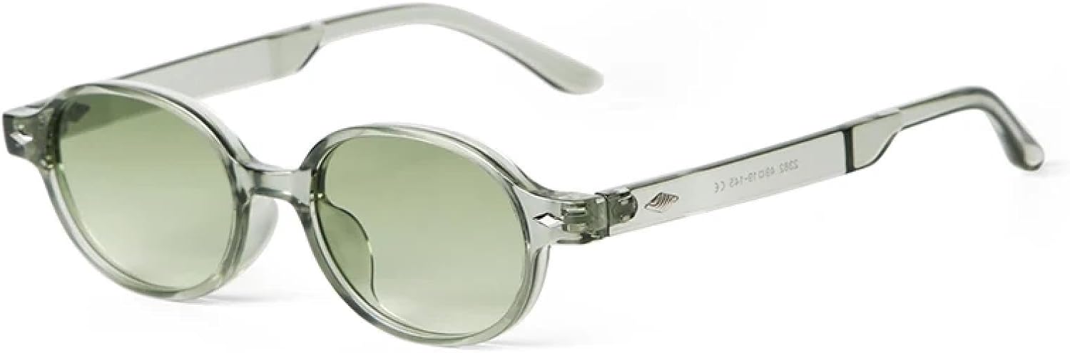 

Солнцезащитные очки с защитой от УФ-излучения UV400 | Овальная коричневая оправа с заклепками | Для женщин и мужчин, для занятий спортом на открытом воздухе и вождения DSVIGF, 01