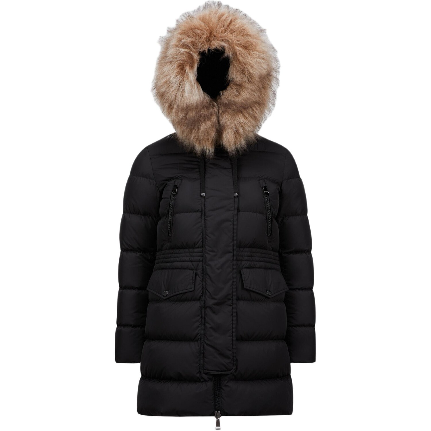 

Пуховик женский черный Moncler