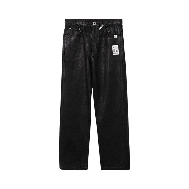 

Джинсы Maison Mihara Yasuhiro Front Coated Jeans, Black