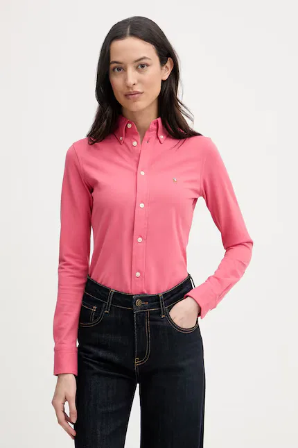 Рубашка оксфордская женская Polo Ralph Lauren, розовый