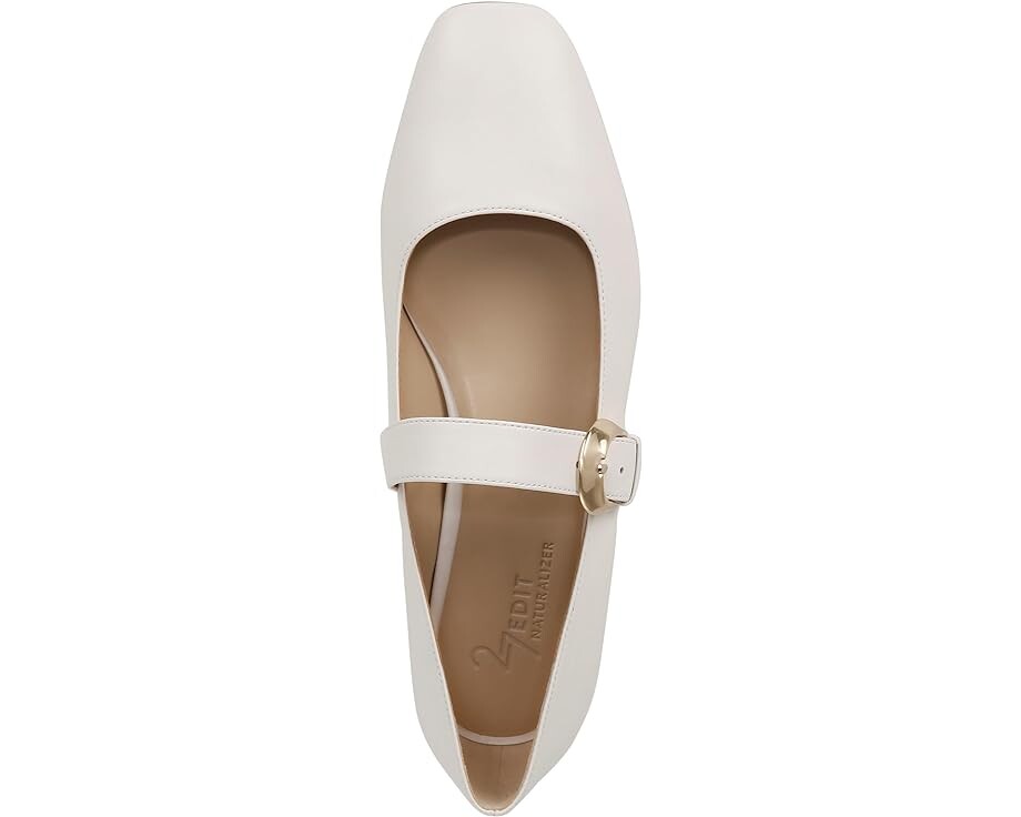 Туфли на плоской подошве Naturalizer 27 Edit Carter Mary Janes, цвет Warm White Leather — фото 2