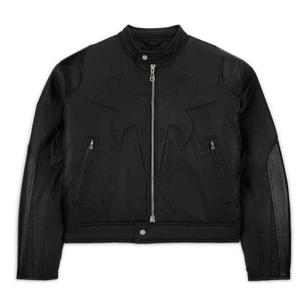 

Куртка x travis scott waxed jacket asia sizing 'black' Air Jordan, черный
