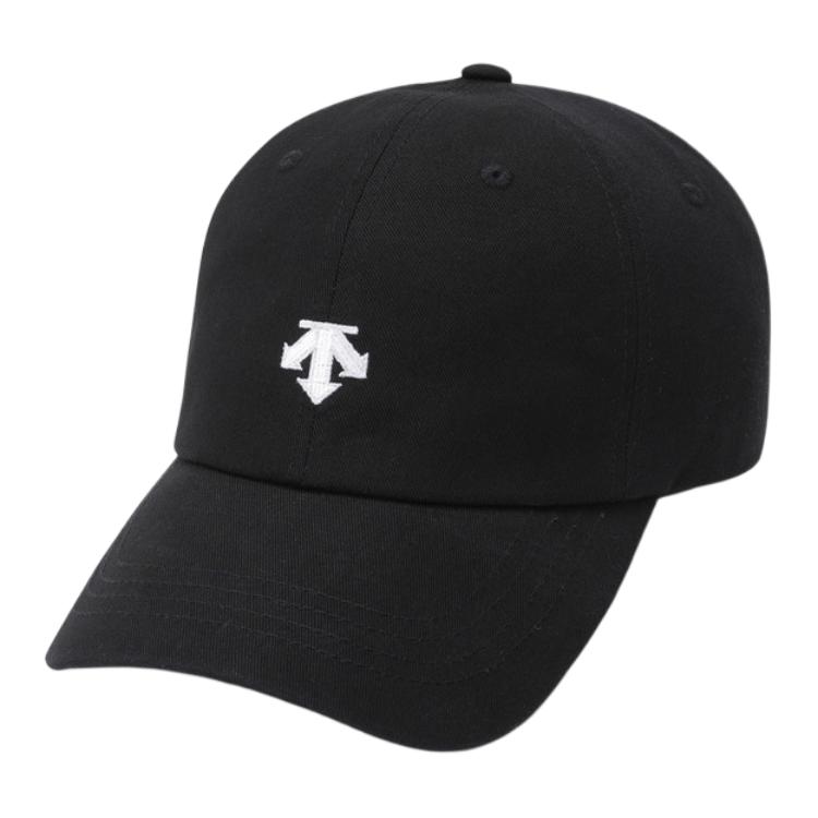 

DESCENTE Хлопковая бейсболка унисекс черная