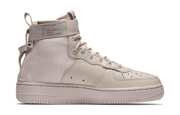 Кроссовки sf air force 1 mid 'silt red' Nike, бежевый — фото 2