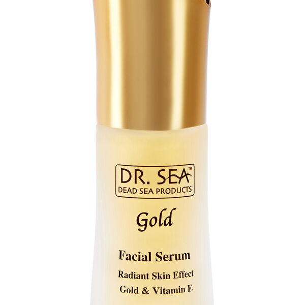 Сыворотка Dr.Sea — Для лица с золотом и витаминами. е, осветляющий эффект, Gold, 30 мл — фото 2