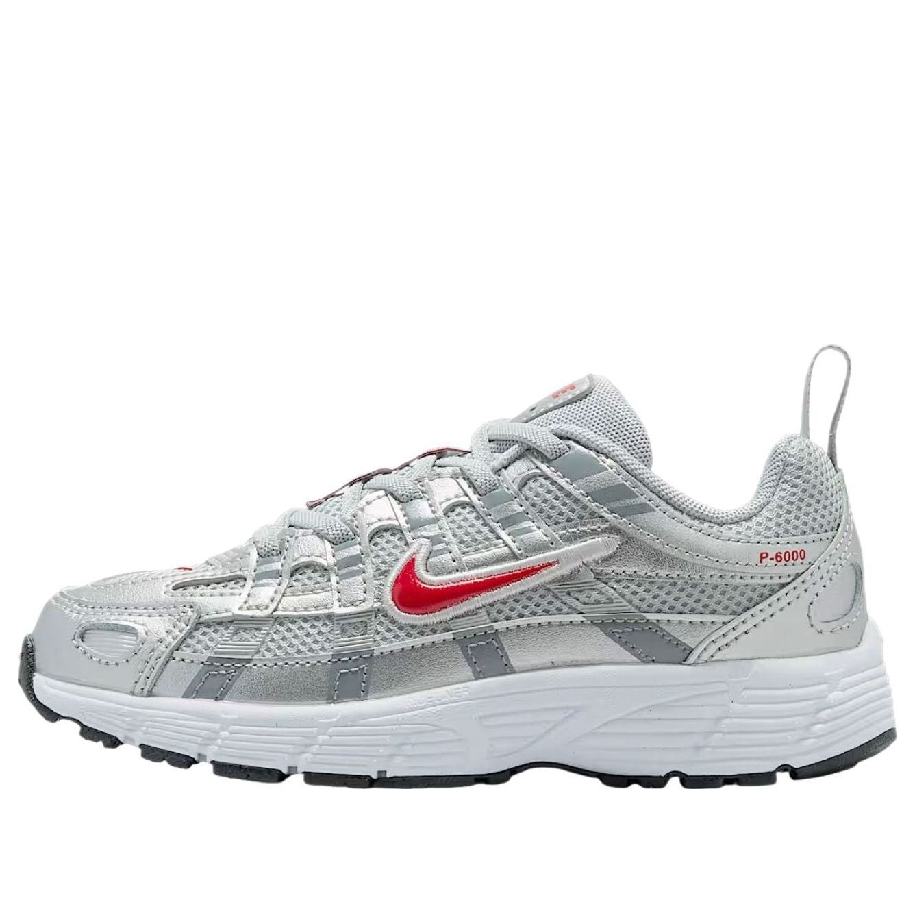 

(PS) Nike P-6000 'Metallic Silver Cool Gray Fitness Red'