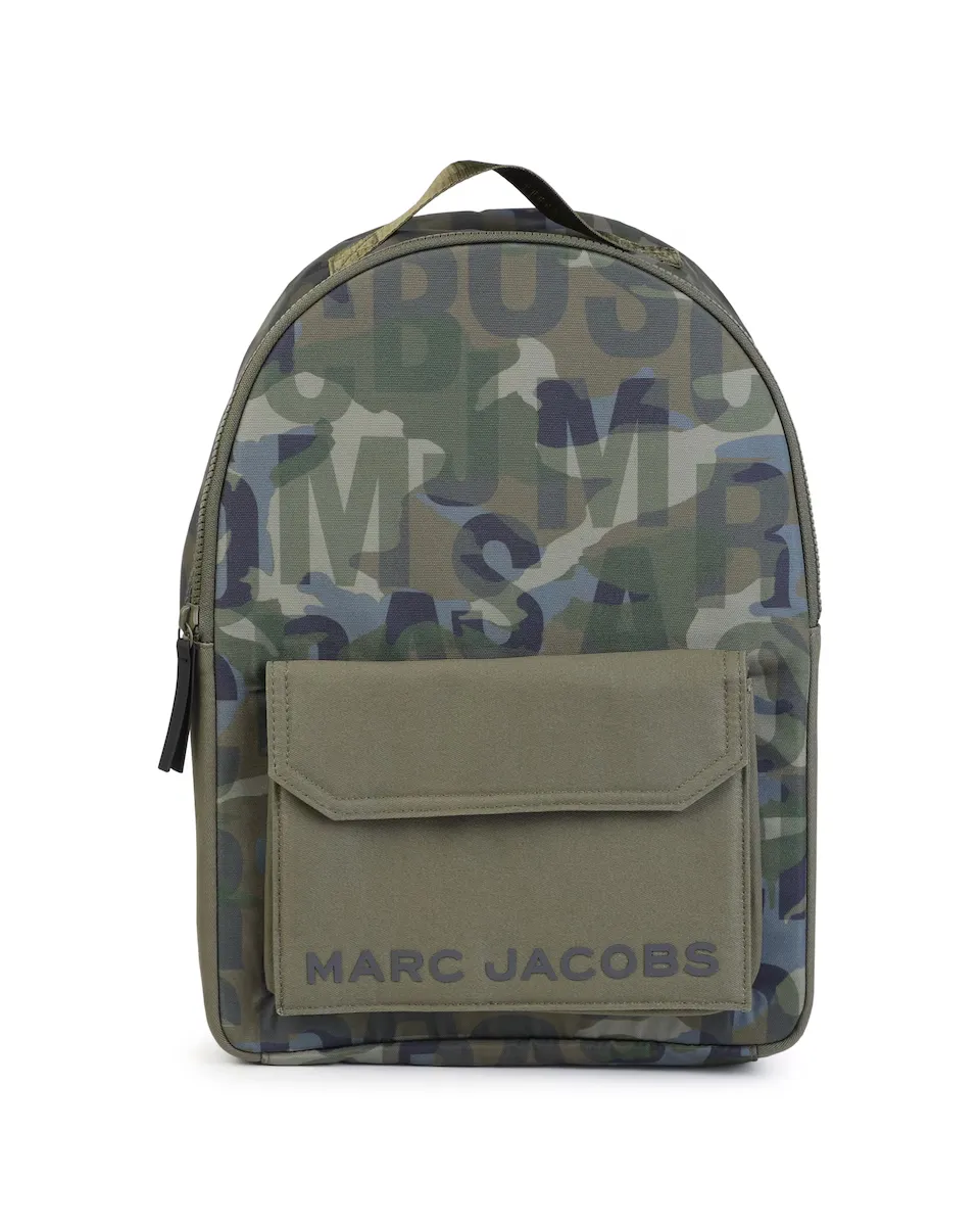 

Зеленый рюкзак из полиэстера для девочки Marc Jacobs