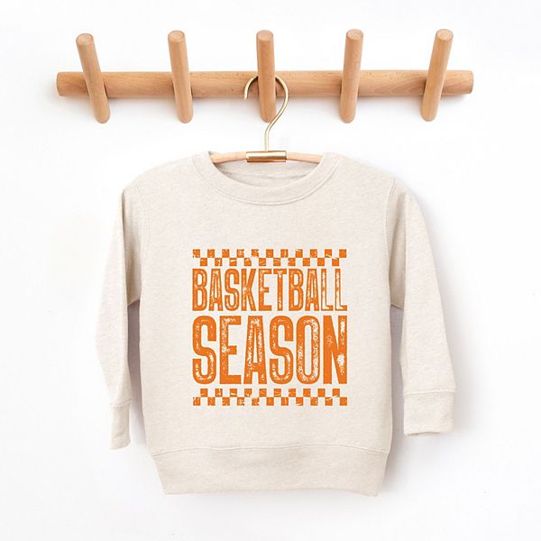 

Спортивная толстовка с графическим принтом в клетку для подростков The Juniper Shop, Natural