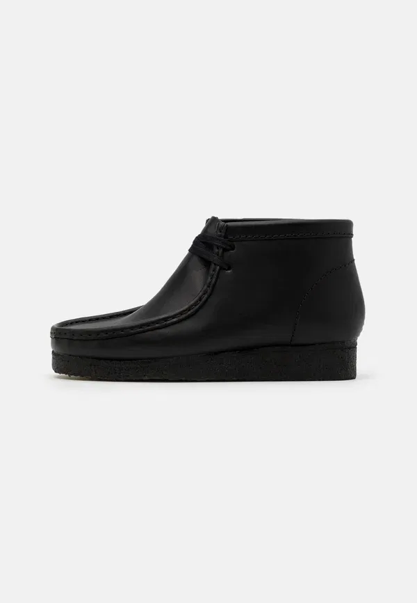 Ботинки повседневные Clarks Originals Wallabee casual lace ups, черный