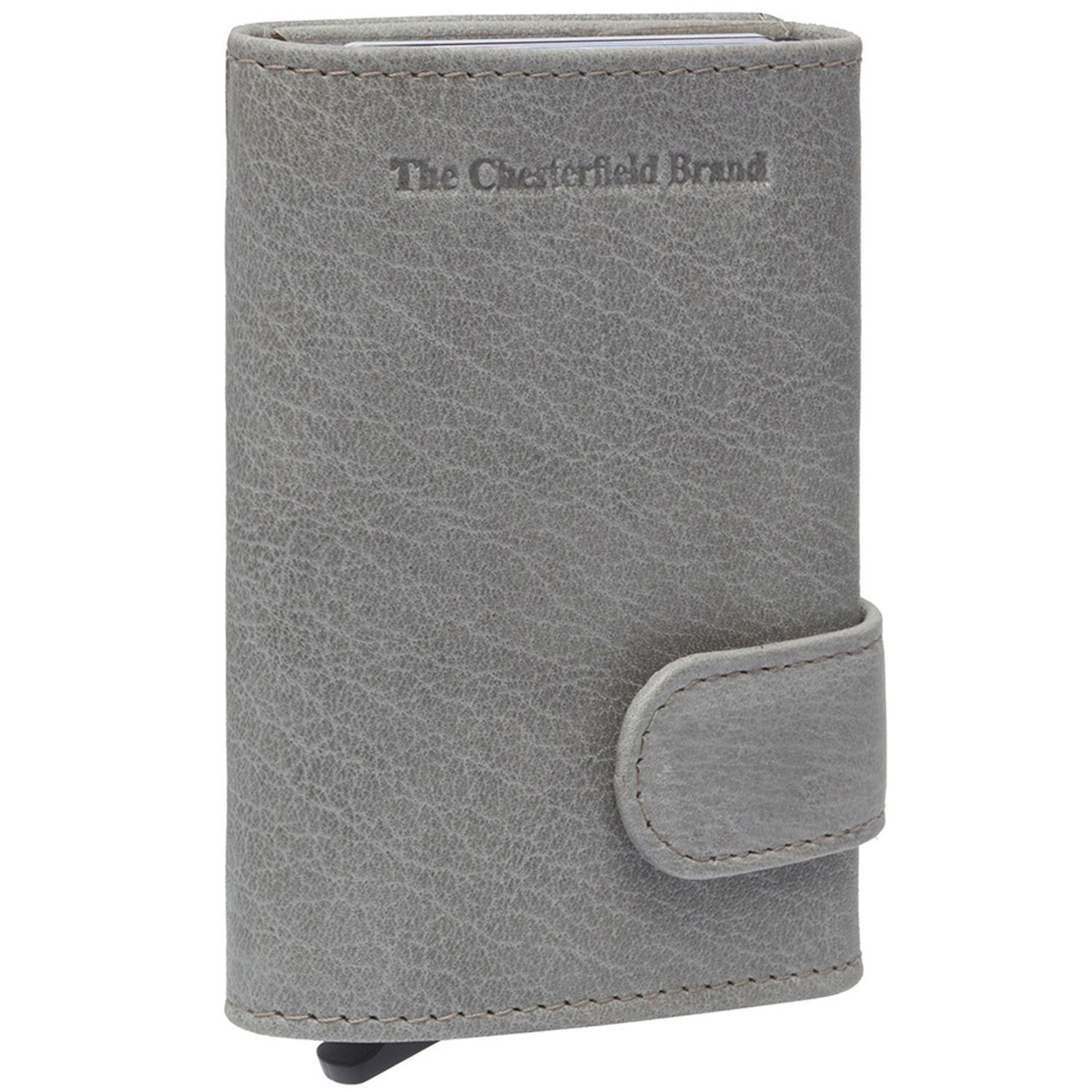 

Кошелек The Chesterfield Brand Mannheim RFID Schutz Leder 7 см, цвет light grey